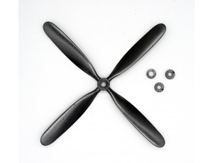 Dynam 10.5 x 8 4 Blade Propeller - Reverse
